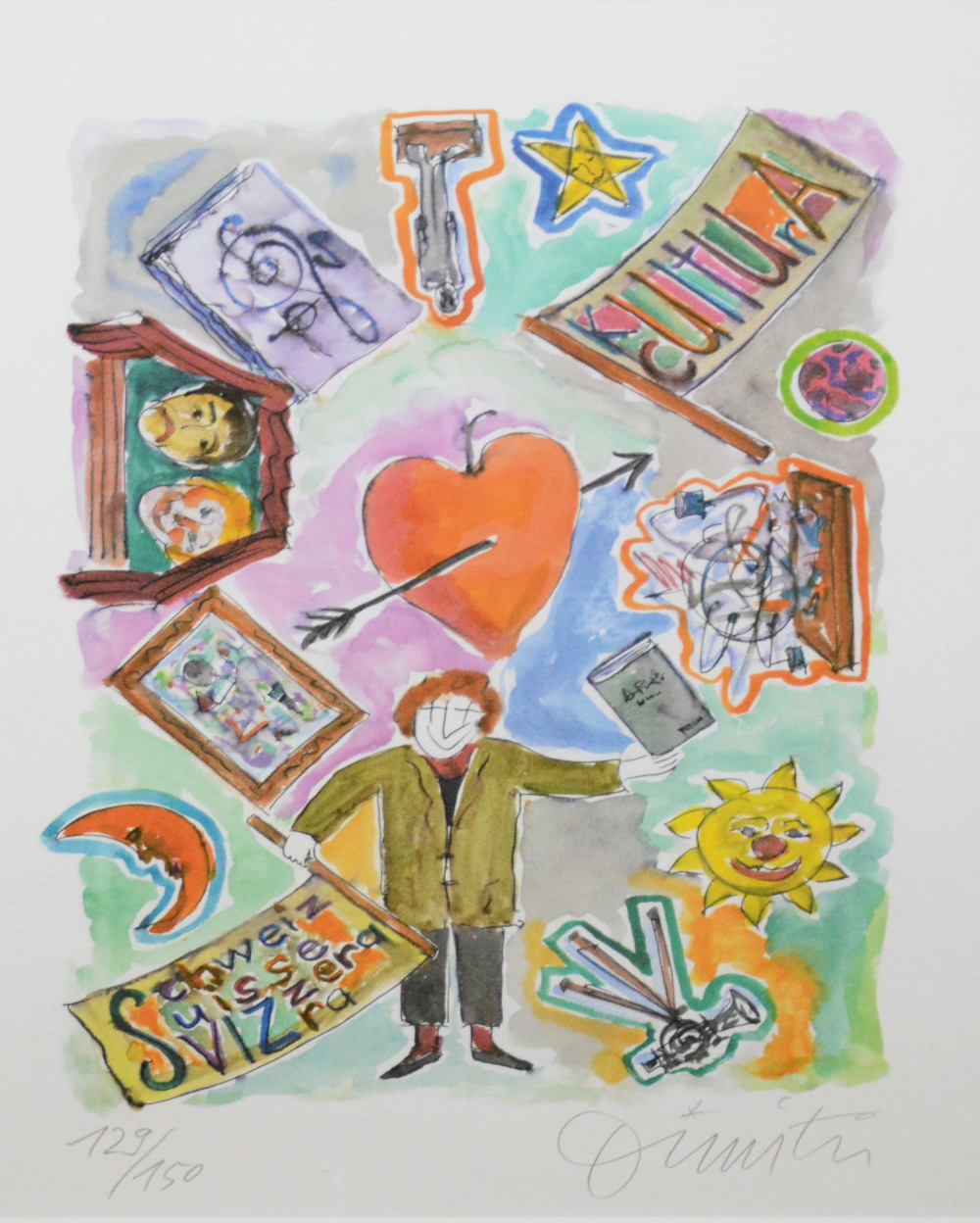 Lithographie Dimitri