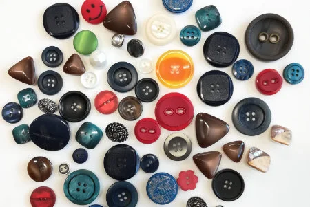 Bunte Knöpfe